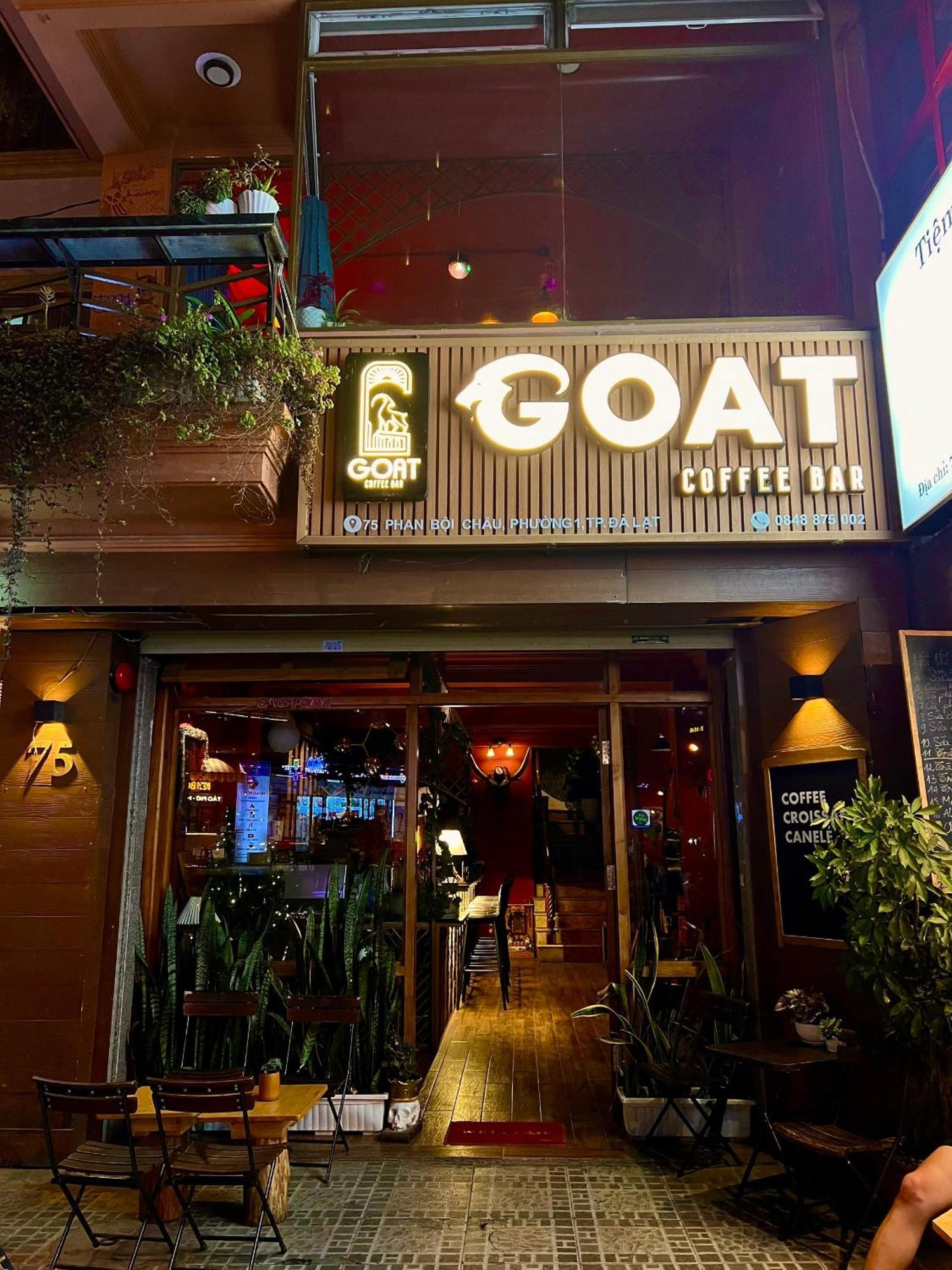 Goat Dalat- Central Hotel & Cafe Bar Luaran gambar